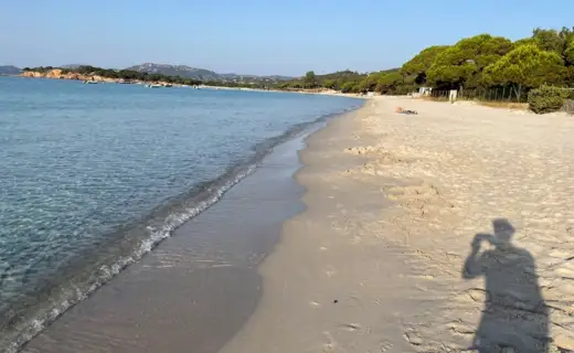 Palombaggia un matin d'aout à 8h !