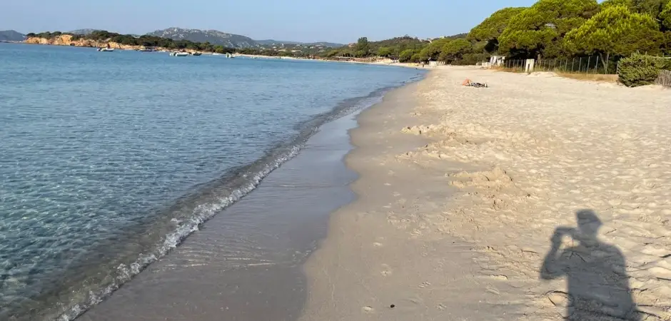 Palombaggia un matin d'aout à 8h !